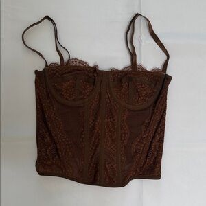 Lace Bustier Corset Top